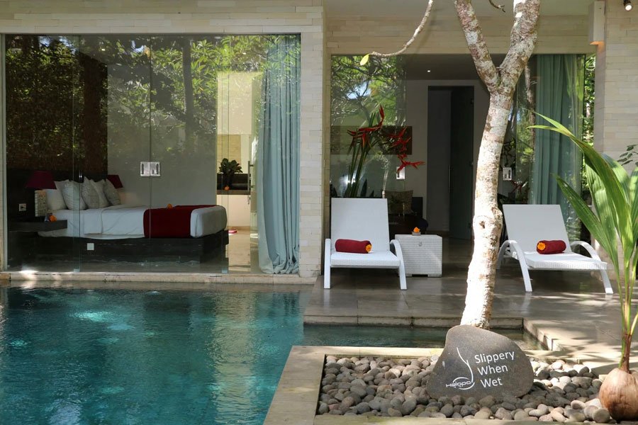 garden pool villa kelapa retreat & Spa