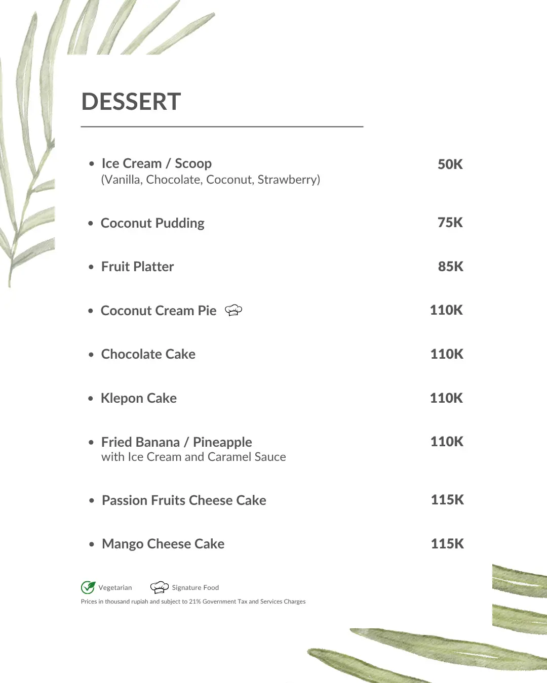 DESSERT