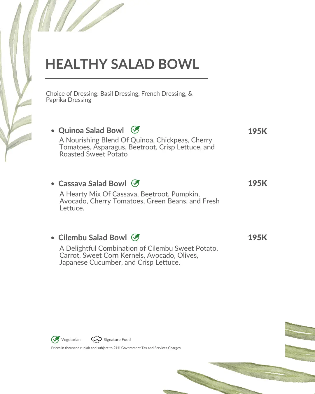 HEALTHY SALAD BOWL