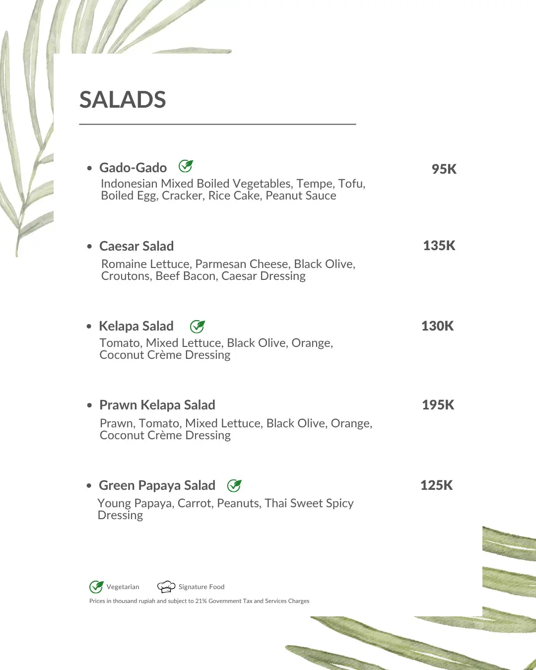 SALADS