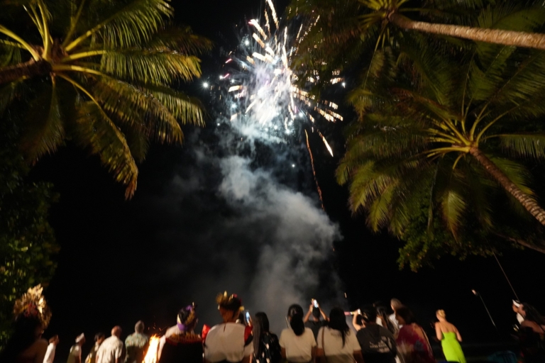 New Year Firework Kelapa Retreat and Spa, West Bali